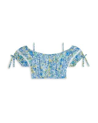 Girls Cleo Top Paprika - Poupette St Barth