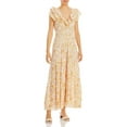 thumbnail image 1 of Poupette St Barth Womens Floral Print Long Maxi Dress, 1 of 2