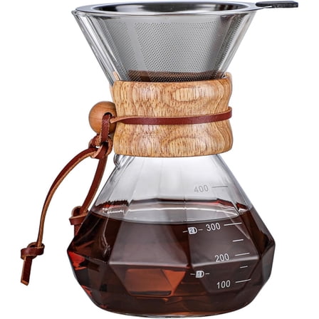 Yardly Clear 2-Cup Drip Coffee Makers