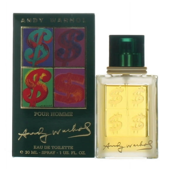 Pour Homme by Andy Warhol for Men EDT Cologne Spray 1 oz. New in Box