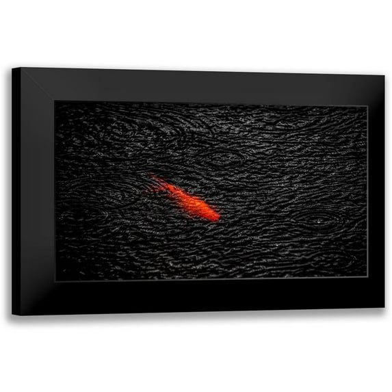 Pour Khoshamouz, Saman 14x10 Black Modern Framed Museum Art Print Titled - Untitled