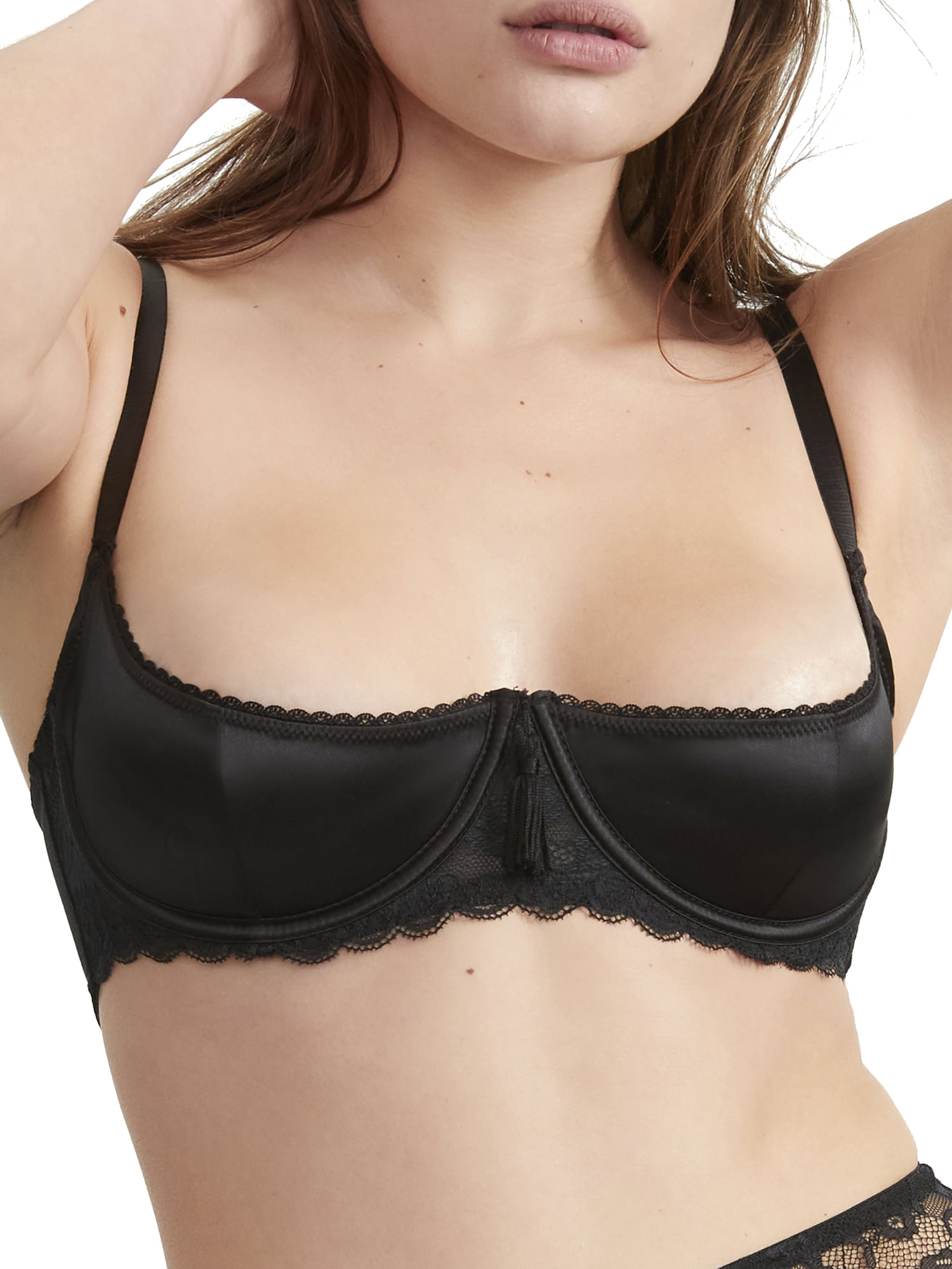 Pour Moi Womens For Your Eyes Only Open Cup Bra Style-22800 