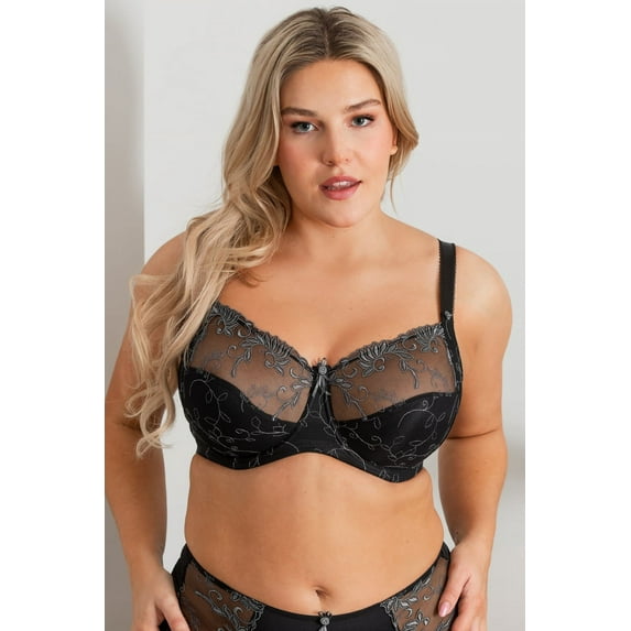 Pour Moi Womens Imogen Rose Side Support Bra Style-3804