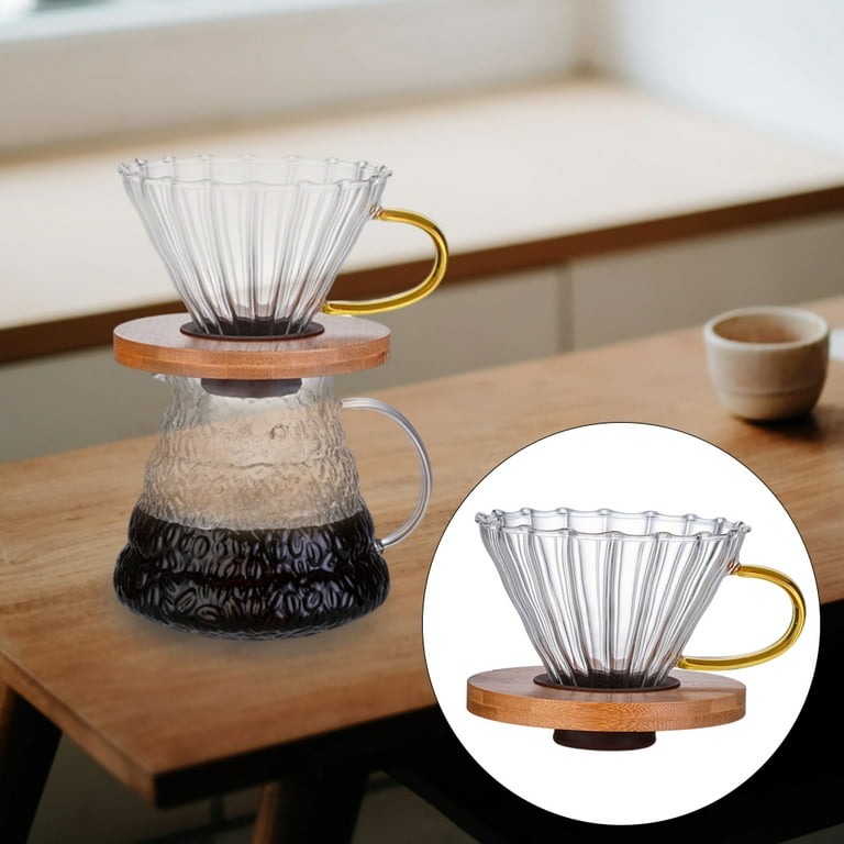Pour Over Coffee Cup Brewer Unique Maker for Coffee Elegant Smart Design for Large with Handle Walmart