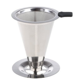 GoldTone #2 Cone Pour Over Coffee Dripper, BPA-Free, 1-6