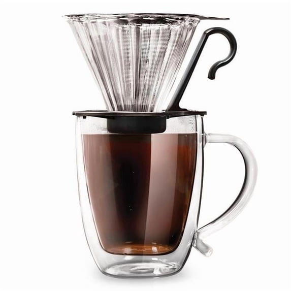 Pour Over Coffee Maker, 1-Cup