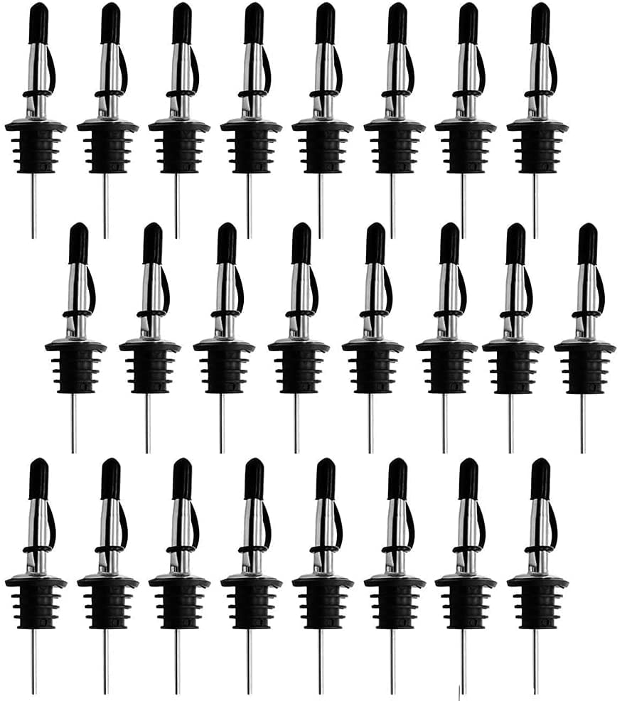 Pour Spout for Liquor Bottles 24 Pack Liquor Bottle Pourers, Pour