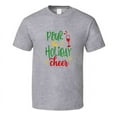 thumbnail image 1 of Pour The Holiday Cheer Christmas T-shirt Yuletide Spirits Tee Fun Gift T Shirt, 1 of 1