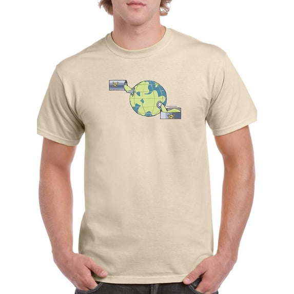 Pour Waste, Get Waste T-Shirt Men -Wilfred Hildonen Designs, Male x-Large