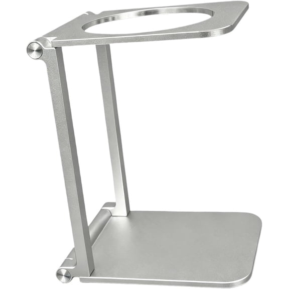 Pour over Coffee Dripper Stand, Bracket, Premium Foldable Coffee Machine Bracket for Bar, Silver