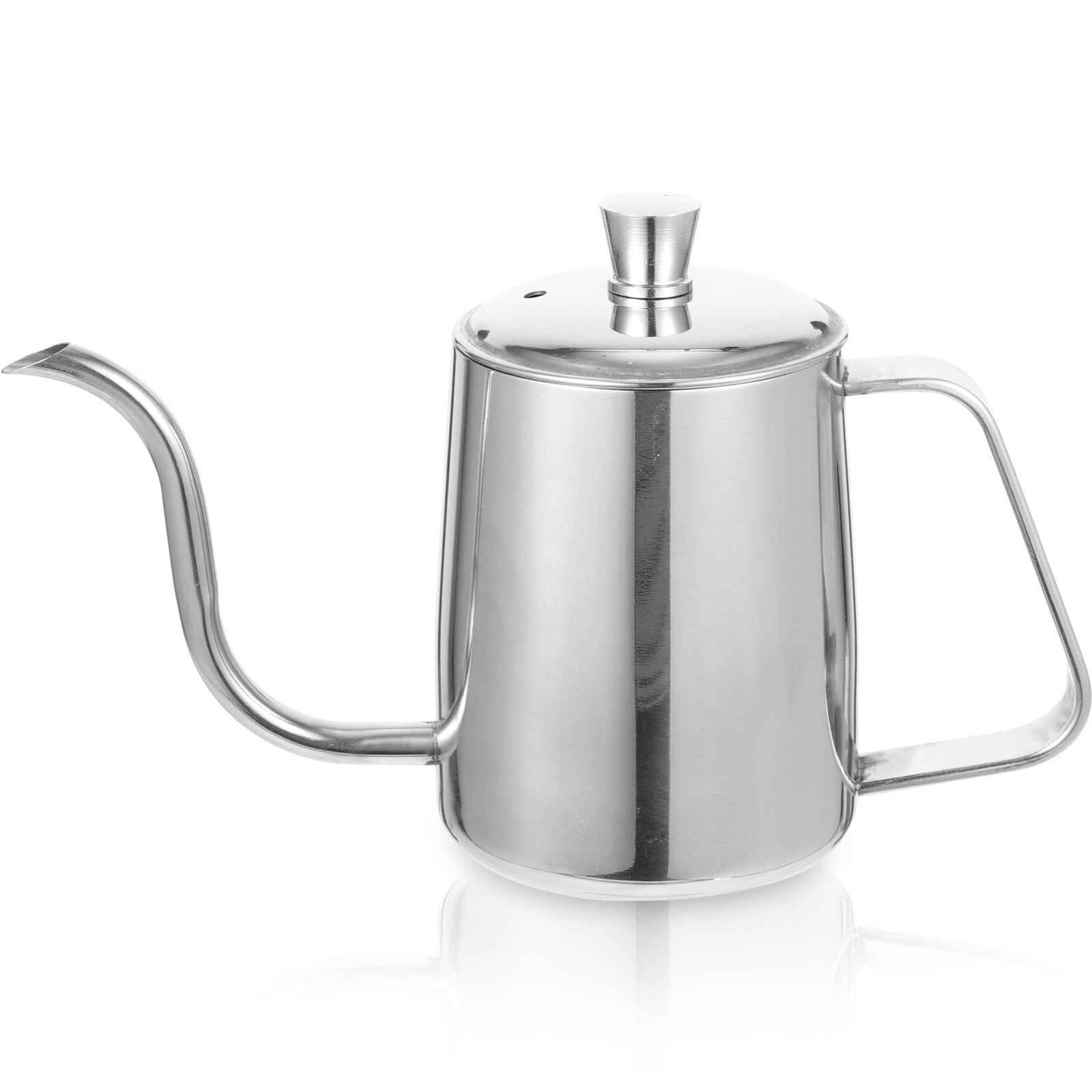 Pour over Coffee Maker Handle Pot Long Mouth Tea Kettle Stainless Steel ...