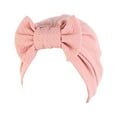 thumbnail image 1 of PoureLoom Chemo Headwear for Women Soft Stretch Elastic Turbans Hats Head Coverings Scarf Headwraps for Hair Loss Pink One Size, 1 of 4