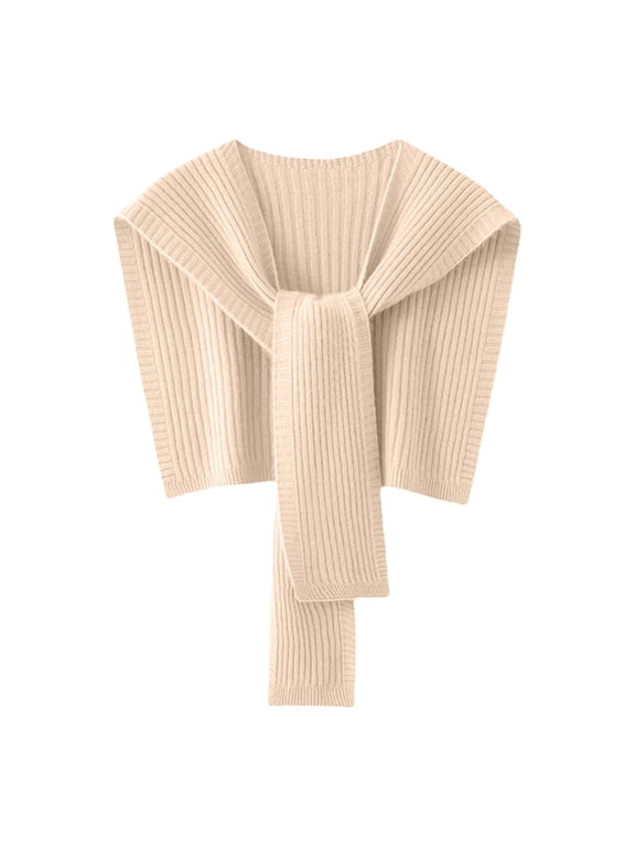 Knitted Shawl Wraps for Women, Fashion Sweater Shawls Scarf Cape, Shoulder Wrap for Travel Casual A One Size