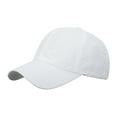 thumbnail image 1 of PoureLoom Men Women Breathable Quick Dry Baseball Cap Laser Perforated Mesh Ball Cap White One Size, 1 of 4