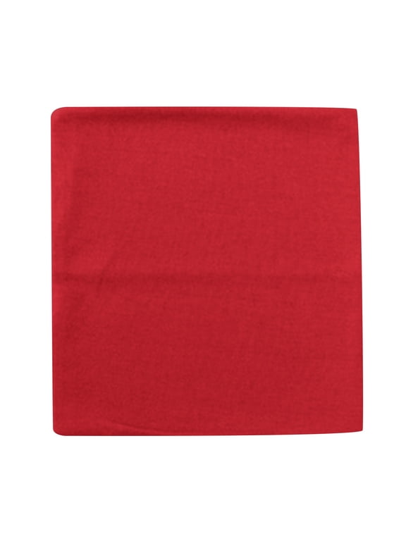 Modal Jersey Knit Women's Infinity Scarf Loop Lightweight Red One Size
