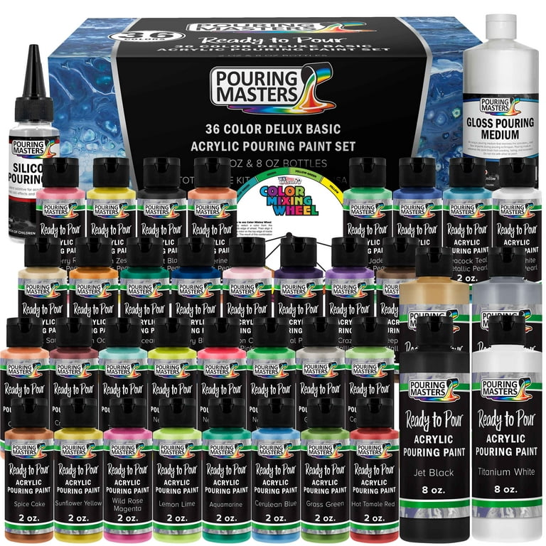 The Pour Paint Kit- Unleash Your Inner Artist with HAWA's Pour