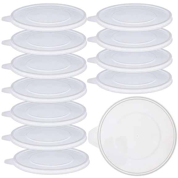 Pouring Masters Box of 12 Mixing Cup Lids Only that Fit Pouring Masters 64 Ounce (2000ml) Graduated Plastic Measuring Cups - Storage Seal Top, Cover, Cap - Prevent Spills, Auto Paint, Resin, Art Epoxy