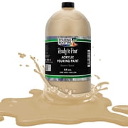 Pouring Masters Desert Sand Pouring Paint - Premium 64 Ounce Pre-Mixed Water-Based