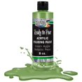 thumbnail image 1 of Pouring Masters Green Apple Metallic Pearl Pouring Paint - Premium 8 Ounce Pre-Mixed Water-Based, 1 of 8