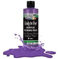 thumbnail image 1 of Pouring Masters Plum Crazy Purple Metallic Pearl Acrylic Ready to Pour Pouring Paint Premium 8-Ounce Pre-Mixed, 1 of 8