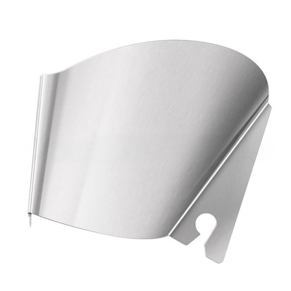 Pouring Shield for KitchenAid Mixer, Stainless Steel Chute with Splash Guard and Spatula