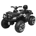 Pouseayar 24V 7AH Kids Ride on ATV with 4 Wheels, 4WD Electric Ride On