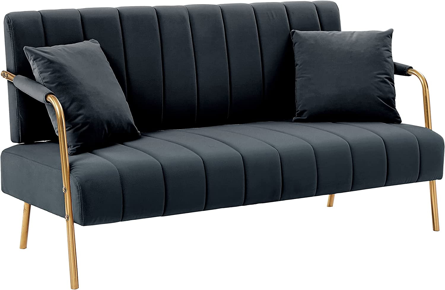 Pouseayar Australian Cashmere Fabric Loveseat with two