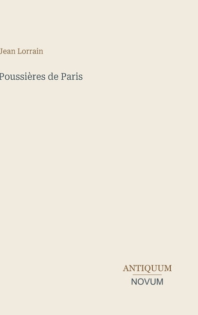 Poussières de Paris, (Hardcover)