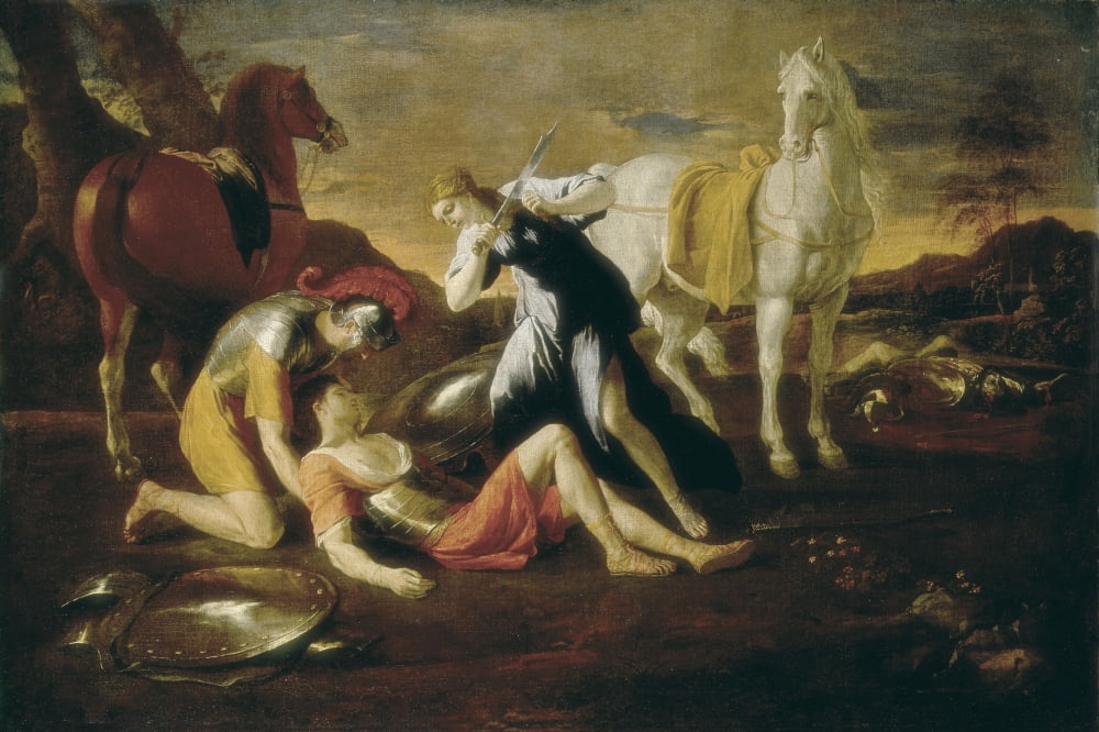 Poussinnicolas (1594-1665) Canvas Art - (24 x 18)