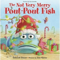 Pout-Pout Fish Adventure The Not Very Merry Pout-Pout Fish, (Board Book)