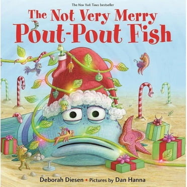 Pout-Pout Fish Adventure The Not Very Merry Pout-Pout Fish, (Board Book)