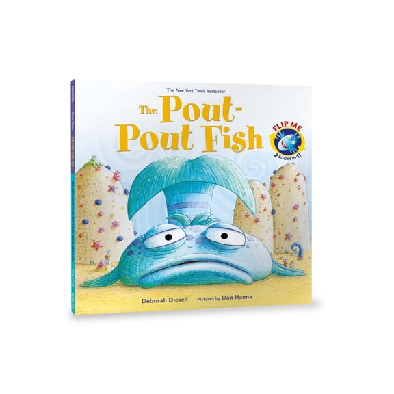 Pout-Pout Fish Adventure The Pout-Pout Fish / The Worry-Worry Whale and the Classroom Jitters Bindup Flip Book, (Paperback)
