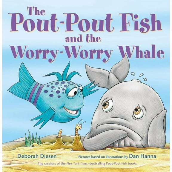 Pout-Pout Fish Adventure The Pout-Pout Fish and the Worry-Worry Whale, (Board Book)