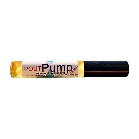Pout Pump By Diva Stuff, All Natural Lip Plumping & Conditioning Gloss