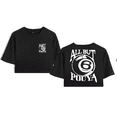 thumbnail image 1 of Pouya Merch All But Pouya Crop Top T-shirt Women Girls Fashion Short Sleeve Graphic Tees, 1 of 2