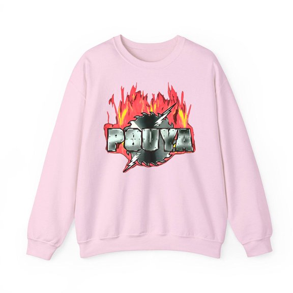 Pouya Merch Chrome Razor Crewneck Sweatshirt Men Women Long Sleeve Streetwear Graphic Tops