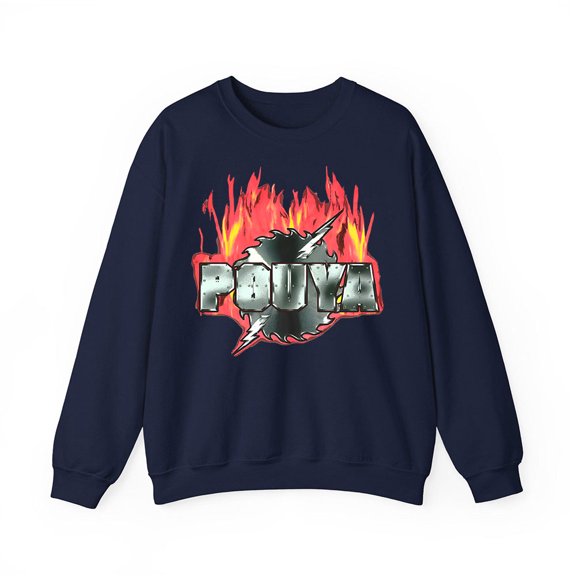 Pouya Merch Chrome Razor Crewneck Sweatshirt Men Women Long Sleeve Streetwear Graphic Tops