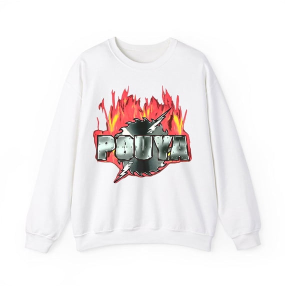 Pouya Merch Chrome Razor Crewneck Sweatshirt Men Women Long Sleeve Streetwear Graphic Tops