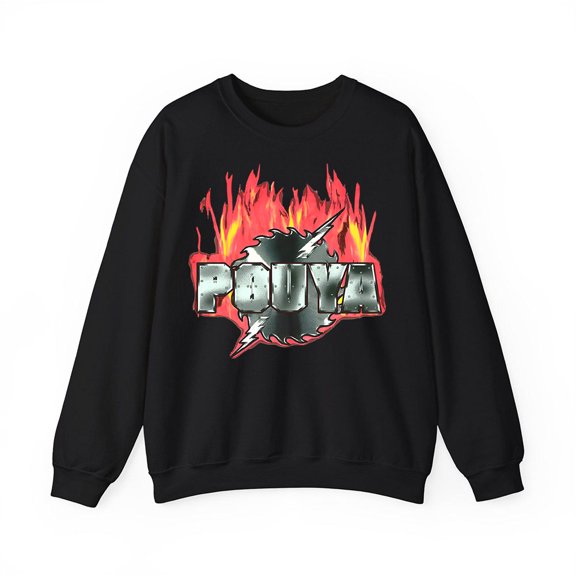 Pouya Merch Chrome Razor Crewneck Sweatshirt Men Women Long Sleeve Streetwear Graphic Tops