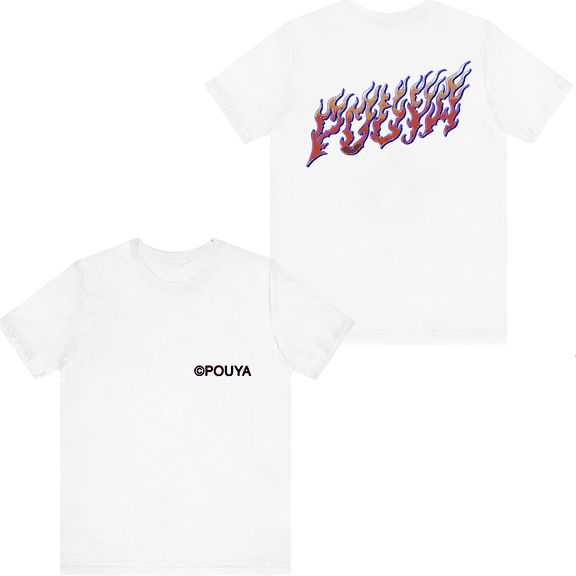 Pouya Merch Logo T-shirt Men Women Shirt Short Sleeve Casual Streetwear Graphic Tee