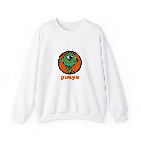 Pouya Merch Number 1 Crewneck Sweatshirt Men Women Long Sleeve Streetwear Graphic Tops