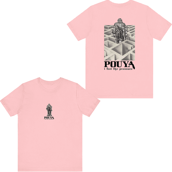 Pouya Merch Pressure T-shirt Men Women Shirt Short Sleeve Casual Streetwear Graphic Tee