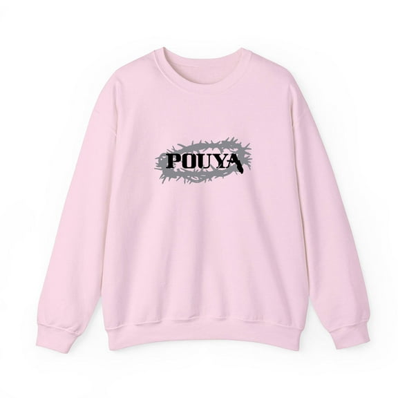 Pouya Merch Thorn Logo Crewneck Sweatshirt Men Women Long Sleeve Streetwear Graphic Tops