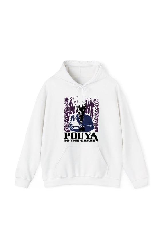 Pouya Merch To The Grave Hoodie Hoodies Fashion Men Women Long Sleeve Pullover Graphic Top