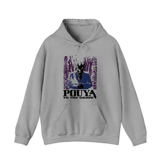 Pouya Merch To The Grave Hoodie Hoodies Fashion Men Women Long Sleeve Pullover Graphic Top