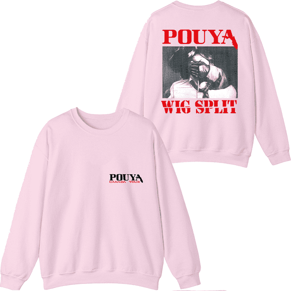 Pouya Merch Tour Crewneck Sweatshirt Men Women Long Sleeve Streetwear Graphic Tops
