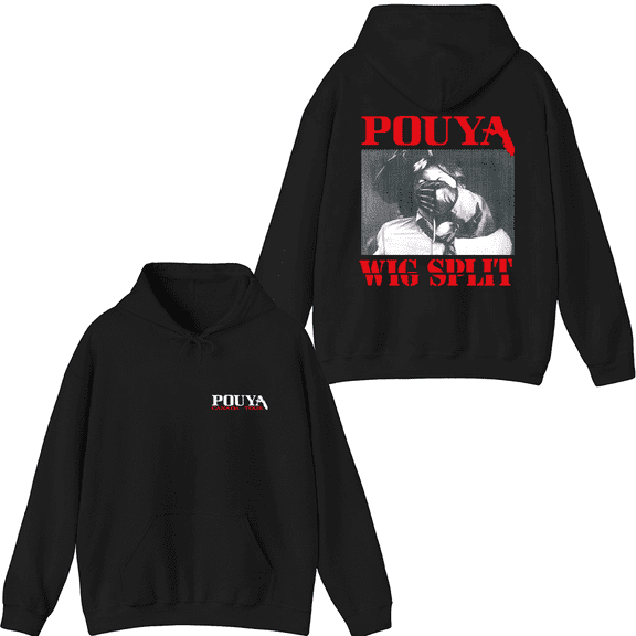 Pouya Merch Tour Hoodie Hoodies Fashion Unisex Men Women Long Sleeve Pullover Graphic Top