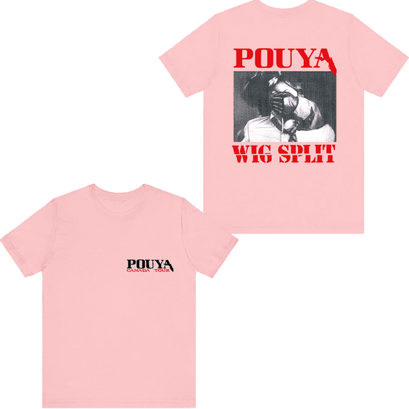 Pouya Merch Tour T-shirt Men Women Shirt Short Sleeve Casual Streetwear Graphic Tee