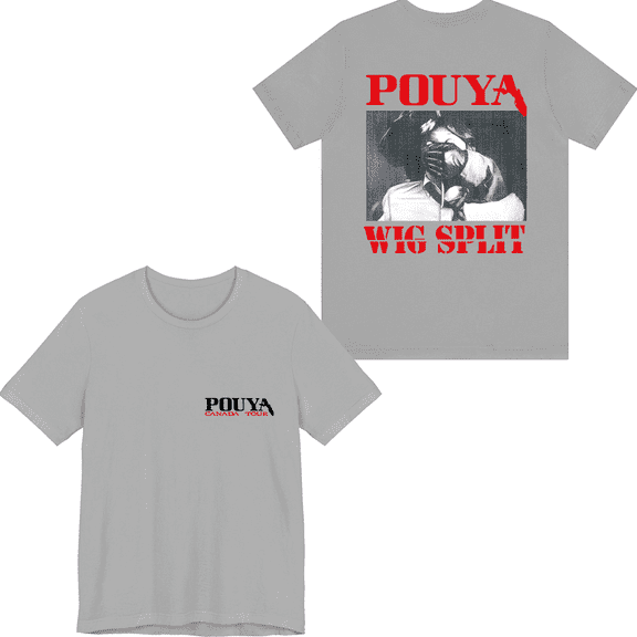 Pouya Merch Tour T-shirt Men Women Shirt Short Sleeve Casual Streetwear Graphic Tee