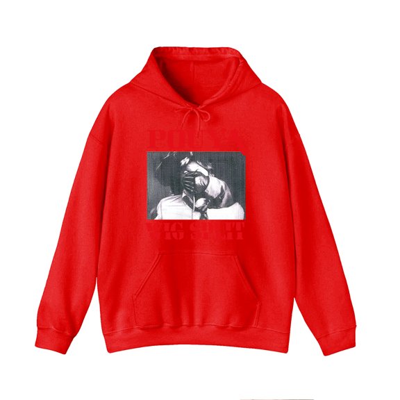 Pouya Merch Wig Split Hoodie Hoodies Fashion Unisex Men Women Long Sleeve Pullover Graphic Top